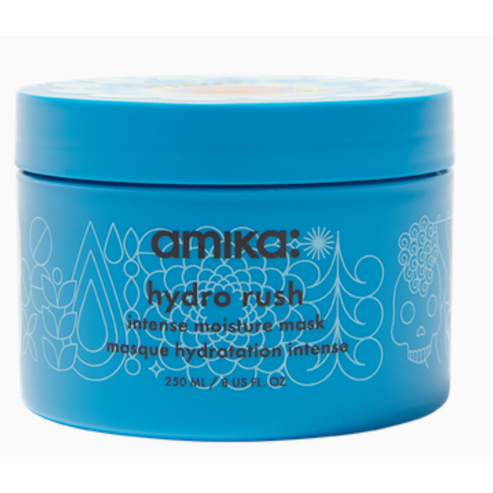 SOLD Amika Hydro Rush Intense Moisture Hair Mask with Hyaluronic Acid - 8 oz NEW - Picture 3 of 5